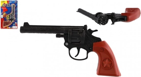 Plastični revolver na kapsule 8 hitaca