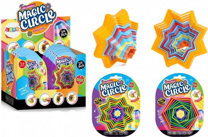 Senzorna antistresna igračka Magic Shapes