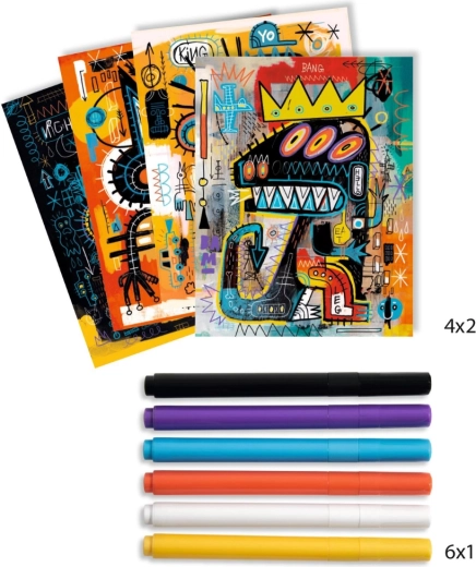 Skicirke i flomasteri za trenutačno stvaranje