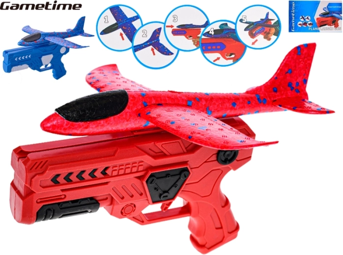 Gametime pištolj s pjenastim izbacivačkim avionom za djecu