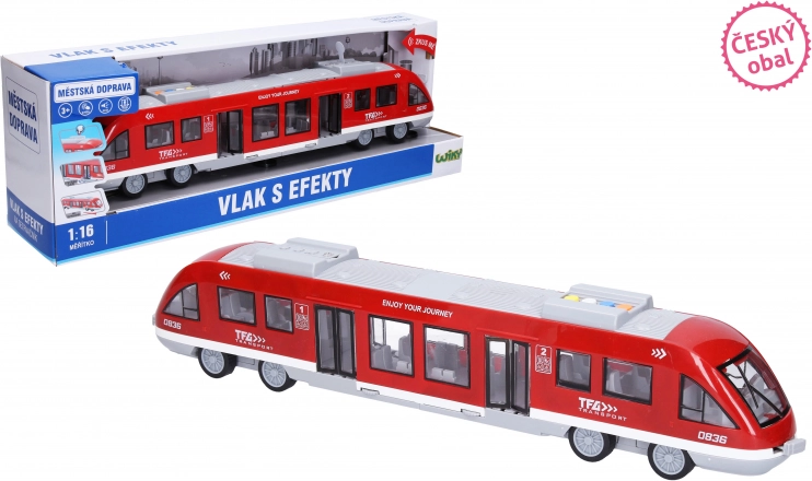 Vlak s efektima 44 cm – češko pakiranje