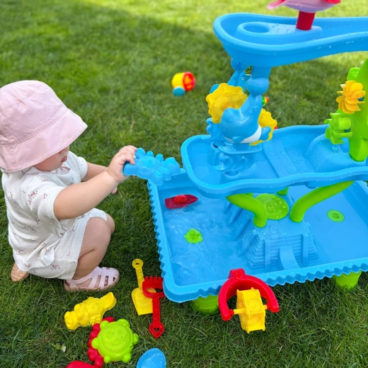 Water and sand play