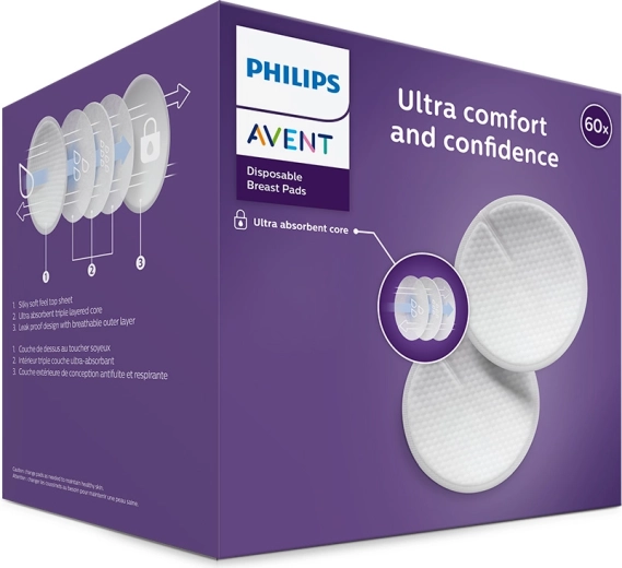 Philips Avent jednokratni jastučići za dojenje 60 kom