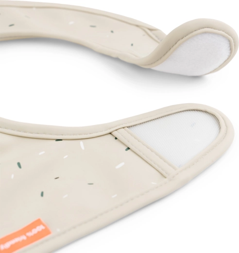 Done by Deer Lalee Velcro bibs in Sand, 2 pcs