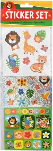 Tri vrste naljepnica u jednom pakiranju