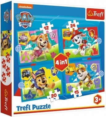 Slagalica 4u1 Paw Patrol Trčeći Psići