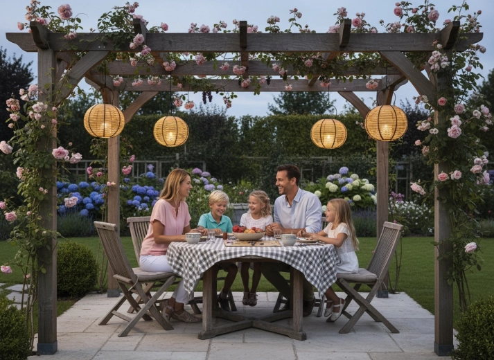 Atmosfera za sjedenje na otvorenom