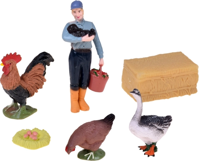 Complete farm scene