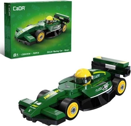Cada građevni set sportski automobil Circuit Racing Car zeleni