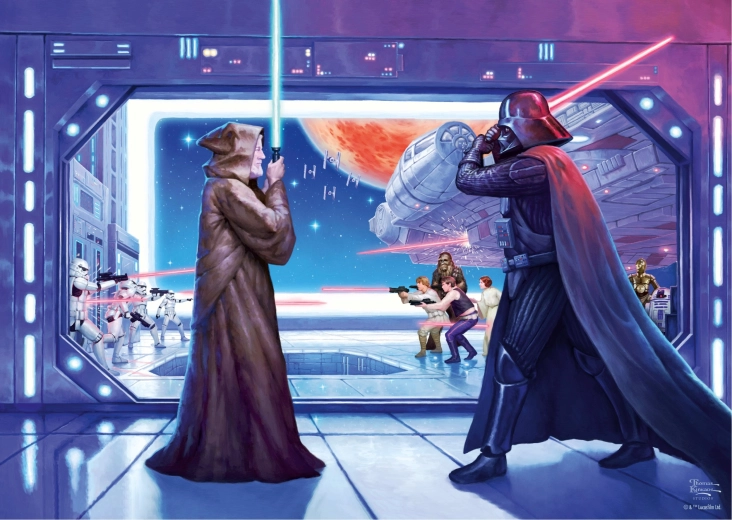 Lucasfilm Star Wars: Obi-Wanov posljednji dvoboj – puzzle 1000 dijelova