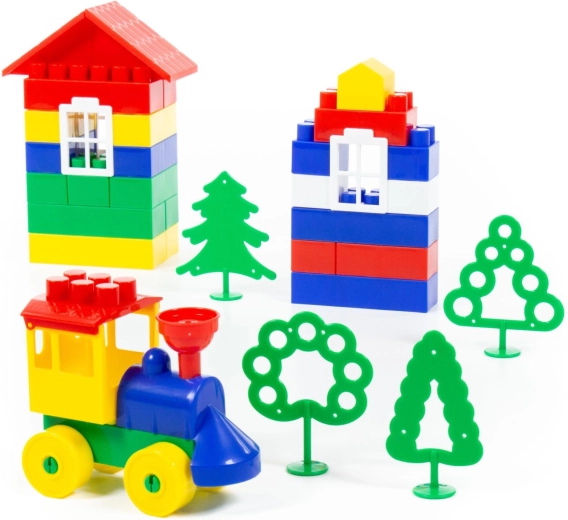 Creative building with 44 pieces