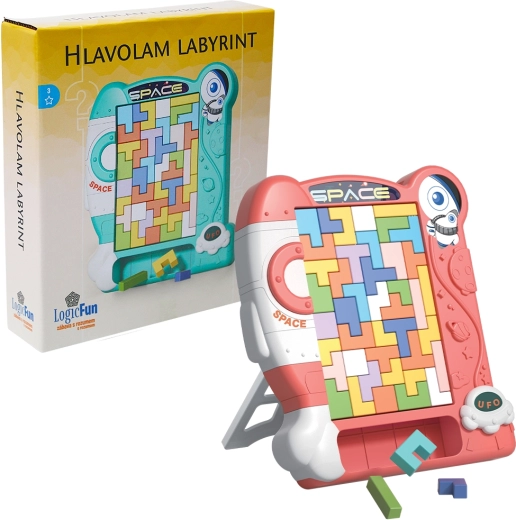 Drvena mozgalica logički puzzle Sparkys