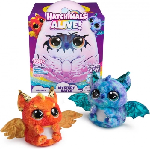 Hatchimals interaktivni zmajić koji se izleže s magičnom maglom i svjetlima