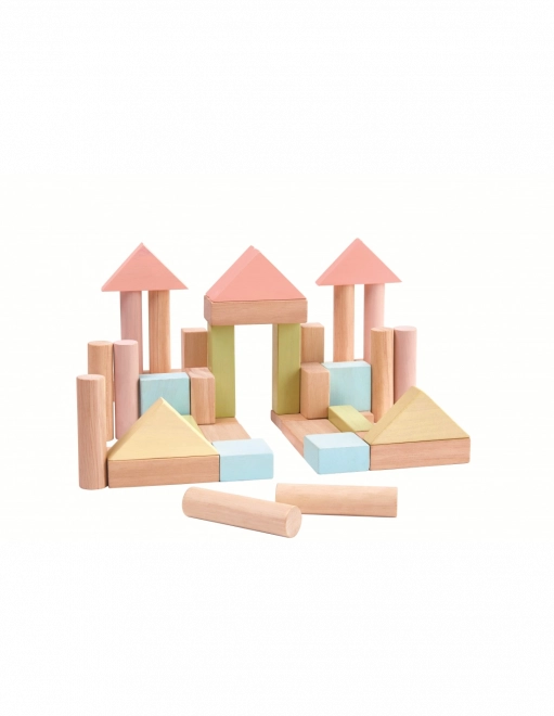 PlanToys građevne kocke 40 kom