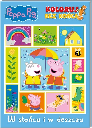 Praščić Peppa – Beskrajne bojanke 3: Na suncu i na kiši