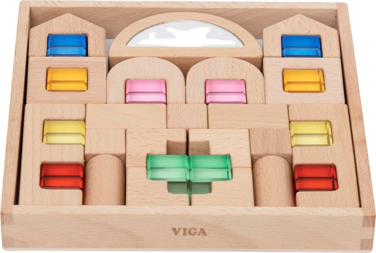 Wooden tray for easy storage