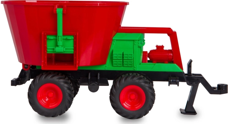 Stable trailer with support leg