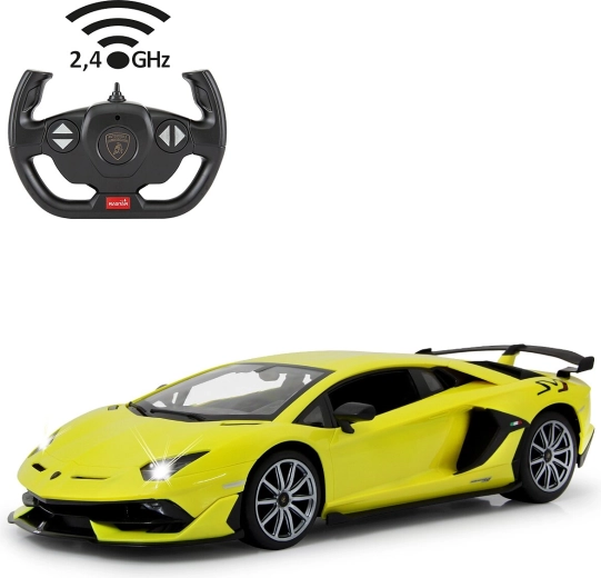 Jamara Lamborghini Aventador SVJ RC car 1:14 yellow 2.4 GHz