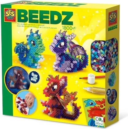 SES Beedz set peglaćih perlica za 3D zmajeve