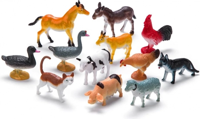 Faunica – životinje s farme, set od 12 figurica
