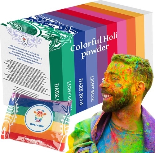 Obojani holi prah – set 10×100 g