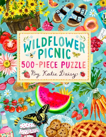 Chronicle Books Picnic with Wildflowers Puzzle (500 Pieces)