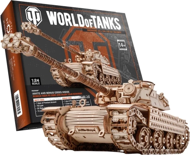 Drvena 3D slagalica World of Tanks Bat.-Chatillon Bourrasque