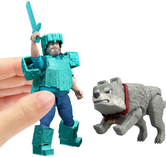 Dvije legendarne Minecraft figure