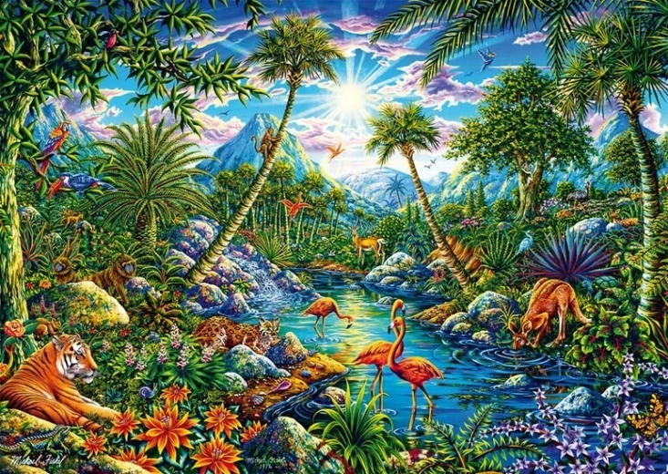 Puzzle Otočni raj 1000 dijelova SCHMIDT