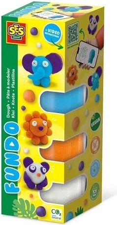 SES Creative FunDo masa za modeliranje – divlje životinje