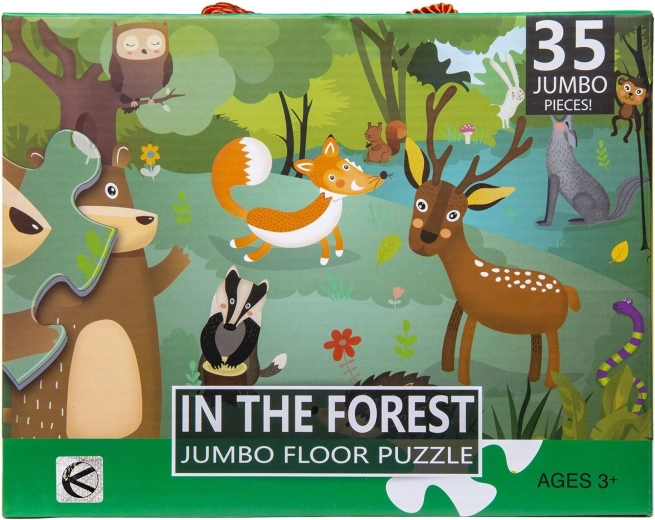 XXL children's puzzle 35 pieces – forest