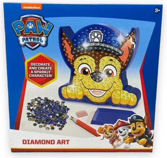 Dijamantno slikanje Paw Patrol Chase 18 × 18 cm