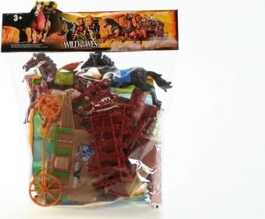 Set Divlji zapad – plastični Indijanci s dodacima