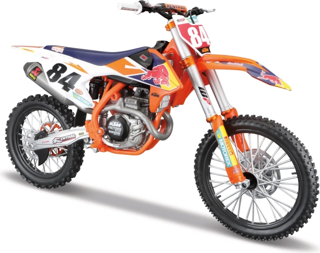 Maisto motocikl Red Bull KTM 450 SX-F Factory Edition 2018 Jeffrey Herlings #84 1:6