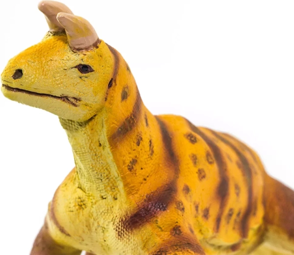 Realistic design with prominent horns