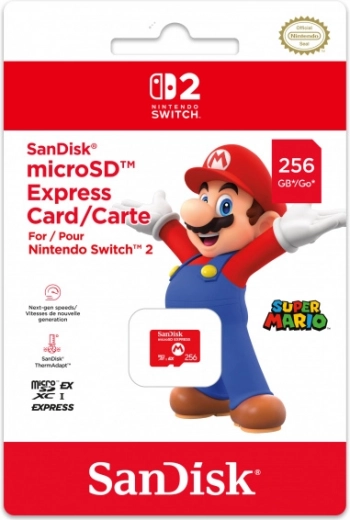 microSD Express kartica 256 GB SanDisk Pro Nintendo Switch