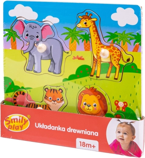 Drvene puzzle ZOO Safari