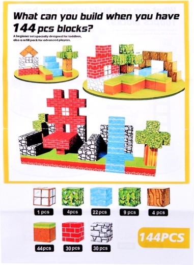 144 dijelova za gradnju punu mašte