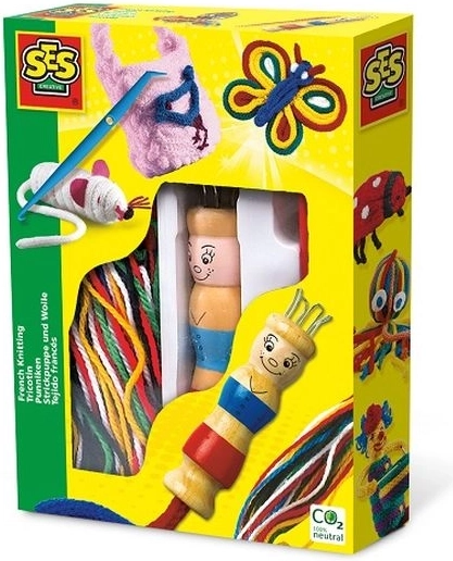 Komplet za pletenje s držačem pređe SES Creative
