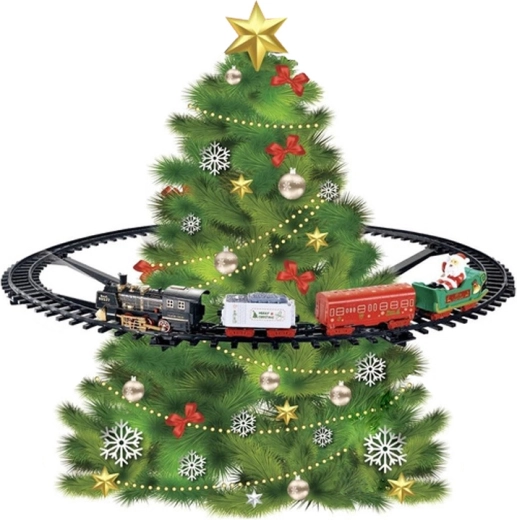 Jednostavna montaža oko božićnog drvca