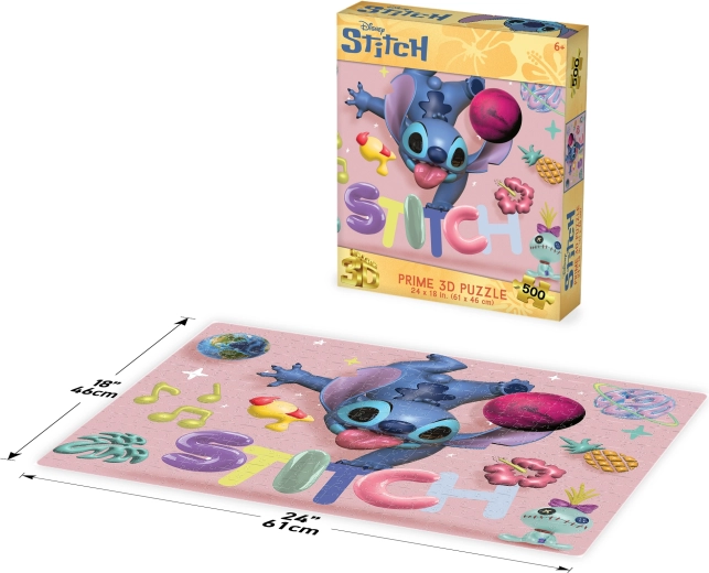 3D puzzle Disney Stitch 500 dijelova