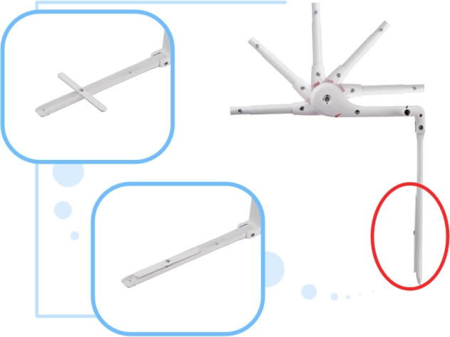 Sklopivi mehanizam s osiguračem