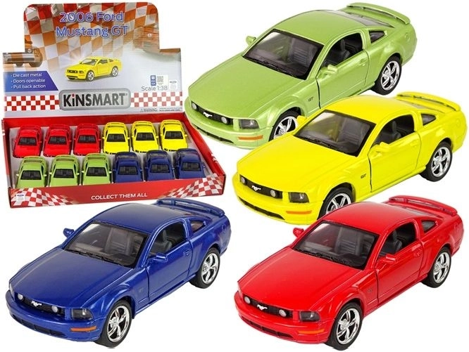 Metalni autić Ford Mustang GT 2006 1:38 s navlačnim pogonom