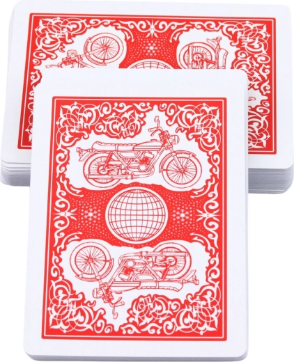 Klasičan crveni dizajn za društvene igre