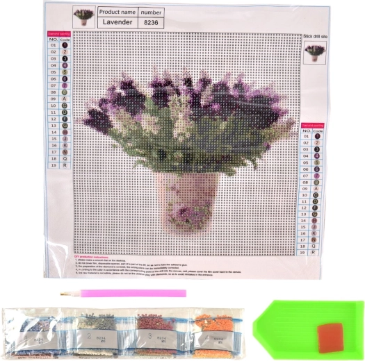 Dijamantno slikanje Levan 30 × 30 cm