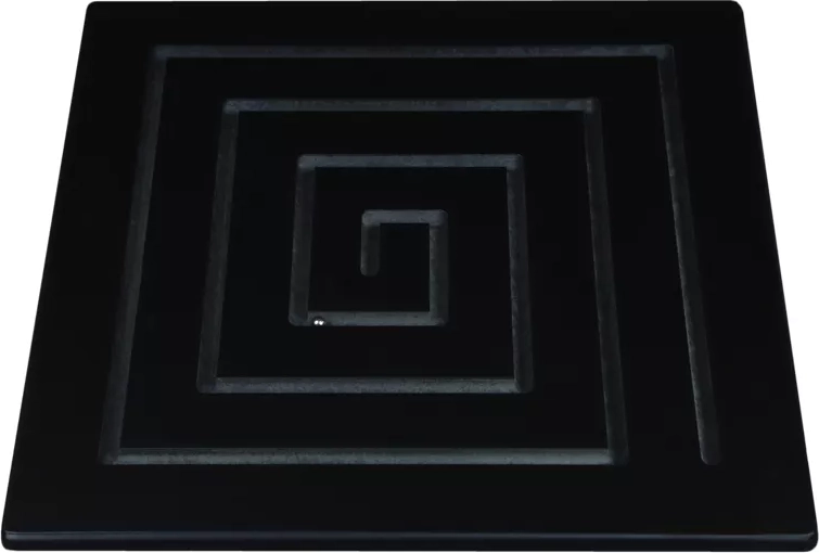Spiral maze for dexterity training