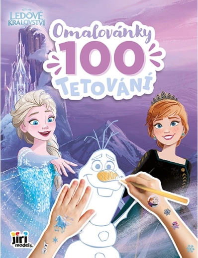 Bojanka i 100 tetovaža Frozen – Snježno kraljevstvo