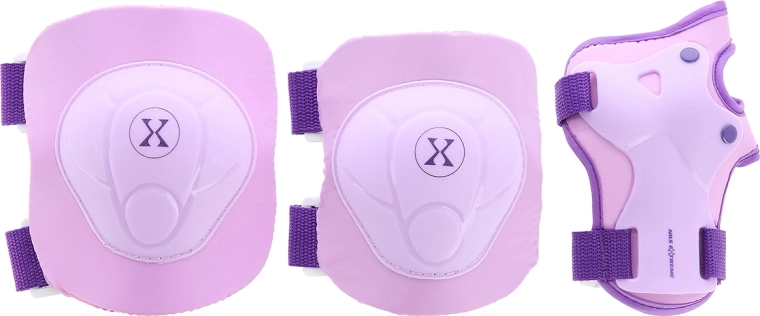 Set štitnika NILS Extreme H704 – ljubičasti – M