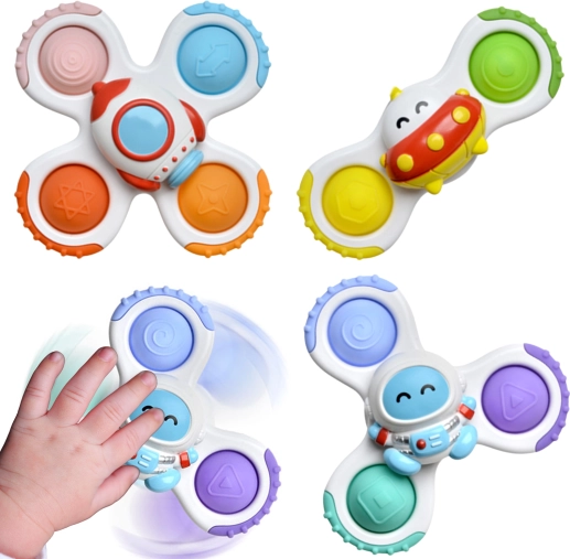 Woopie set dječjih spinnere - Raketa, Svemirci, Ufo