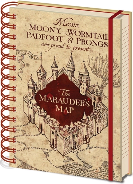 A5 spiralni bilježnica Harry Potter